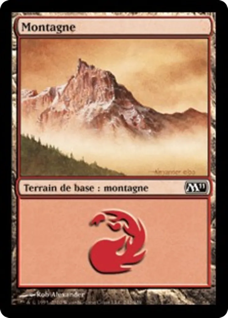 Montagne — Magic 2011 — Magic: The Gathering