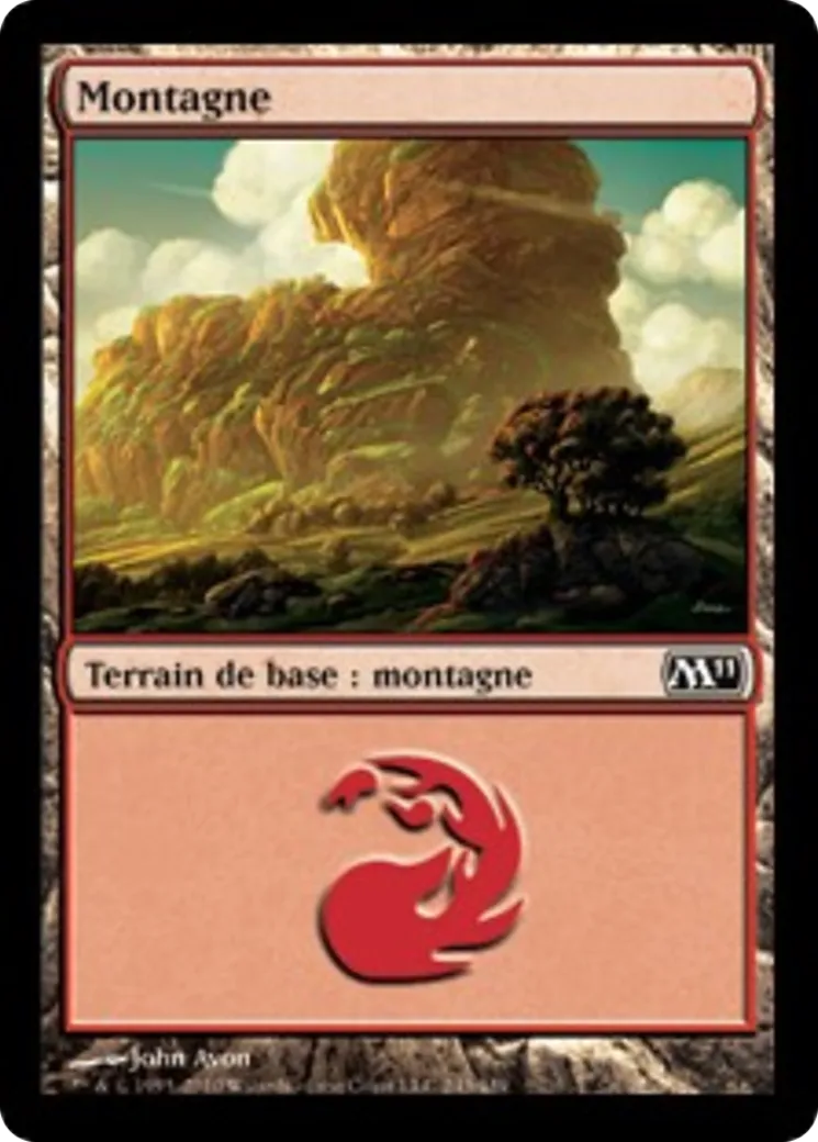 Montagne — Magic 2011 — Magic: The Gathering