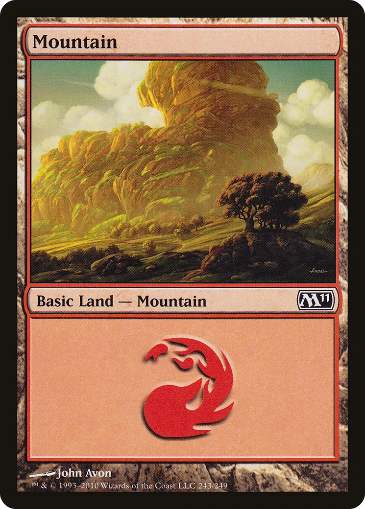 Mountain — Magic 2011 — Magic: The Gathering