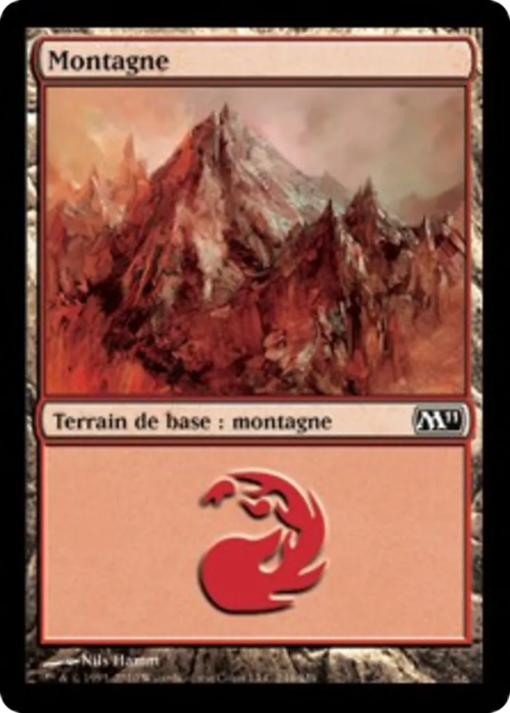 Montagne — Magic 2011 — Magic: The Gathering