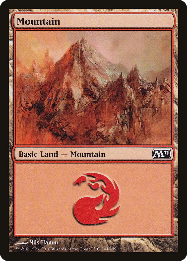 Montagne — Magic 2011 — Magic: The Gathering