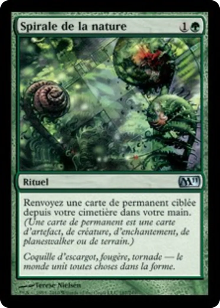 Spirale de la nature — Magic 2011 — Magic: The Gathering