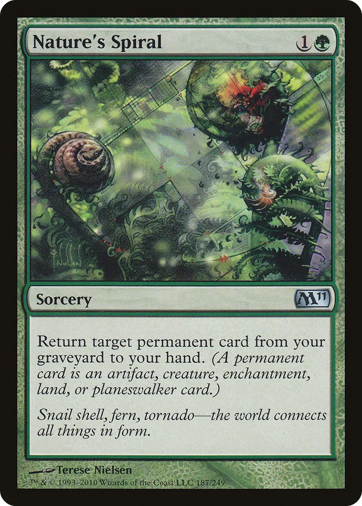 Nature's Spiral — Magic 2011 — Magic: The Gathering