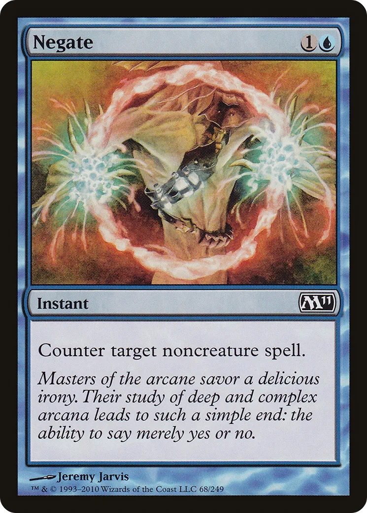 Negate — Magic 2011 — Magic: The Gathering