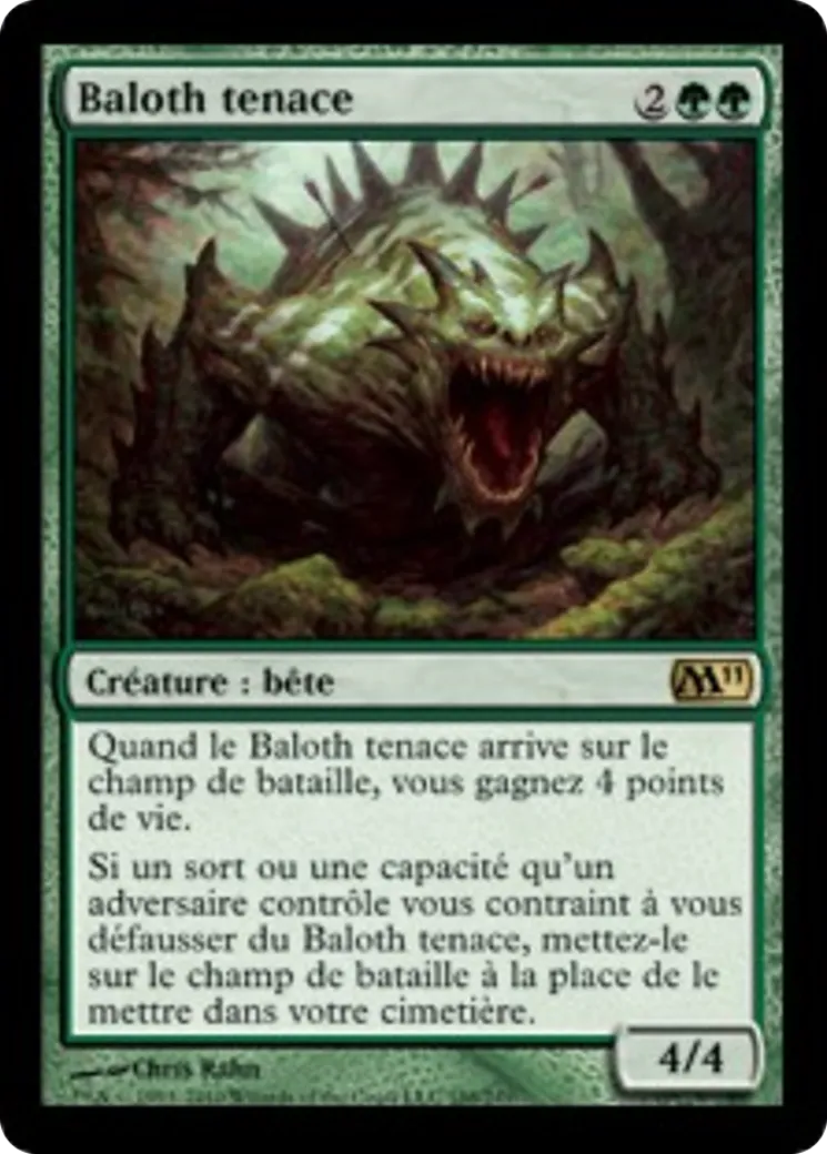 Baloth tenace — Magic 2011 — Magic: The Gathering