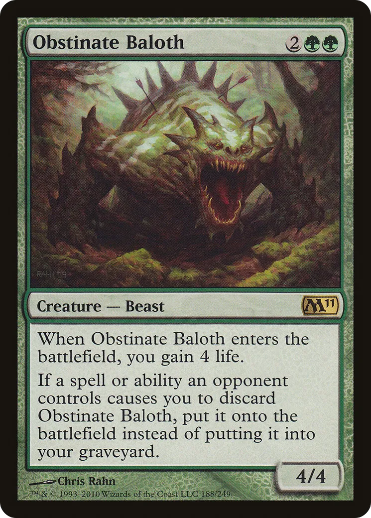 Baloth tenace — Magic 2011 — Magic: The Gathering