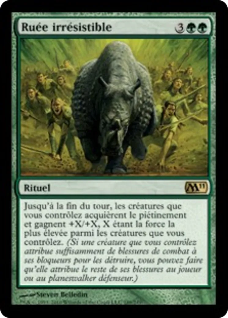 Ruée irrésistible — Magic 2011 — Magic: The Gathering