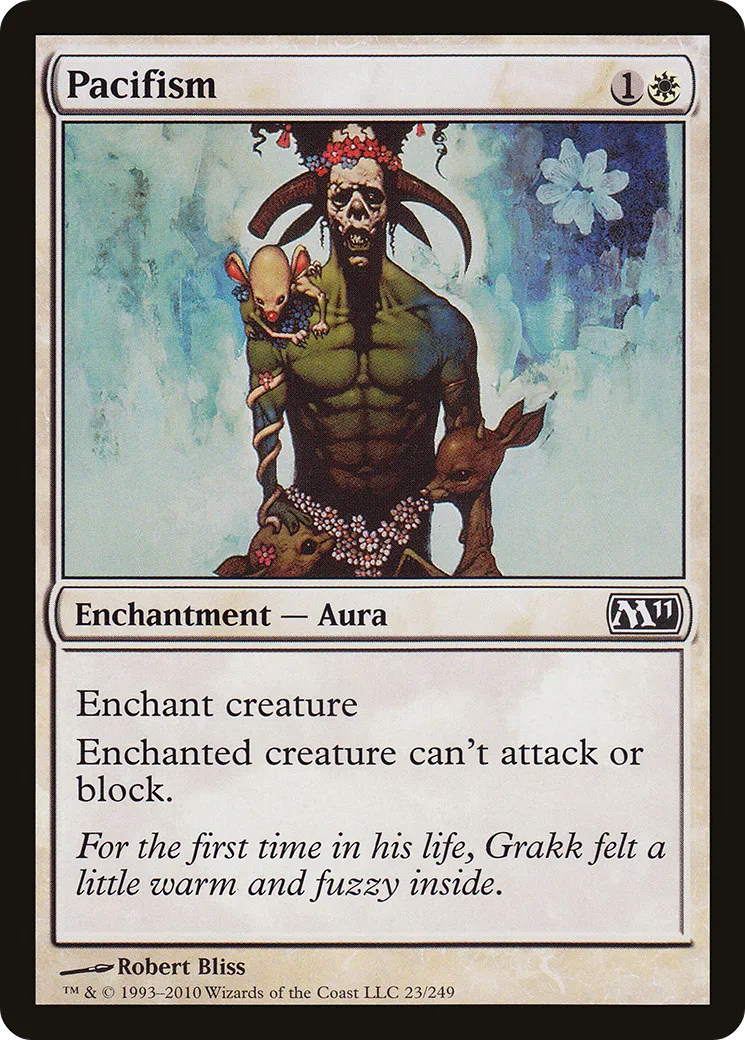 Pacifism — Magic 2011 — Magic: The Gathering