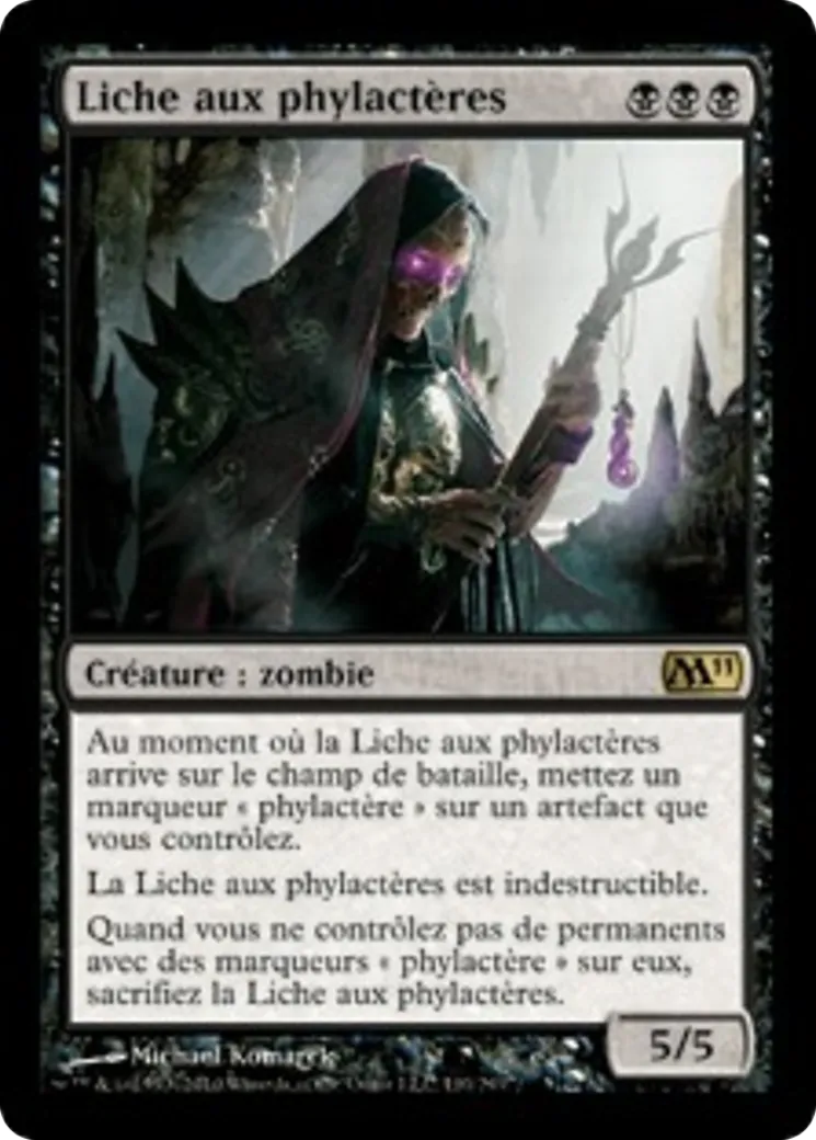 Liche aux phylactères — Magic 2011 — Magic: The Gathering