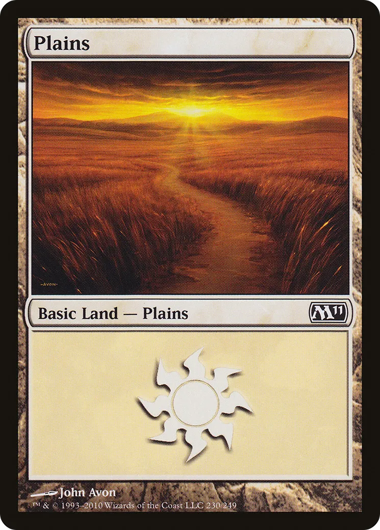 Plaine — Magic 2011 — Magic: The Gathering