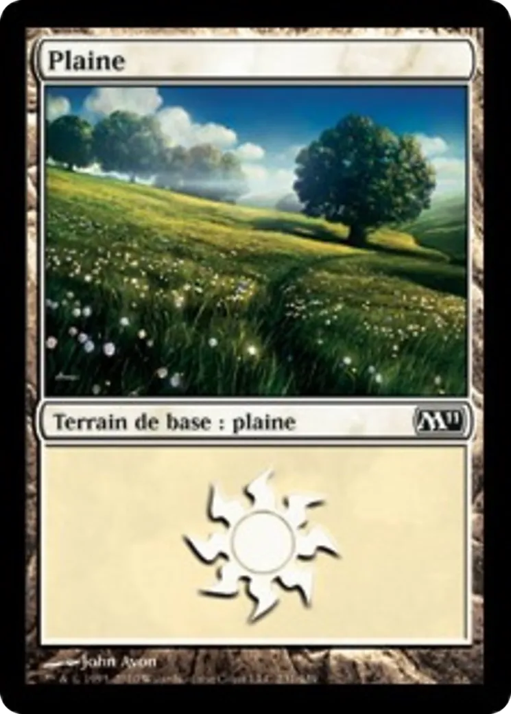 Plaine — Magic 2011 — Magic: The Gathering