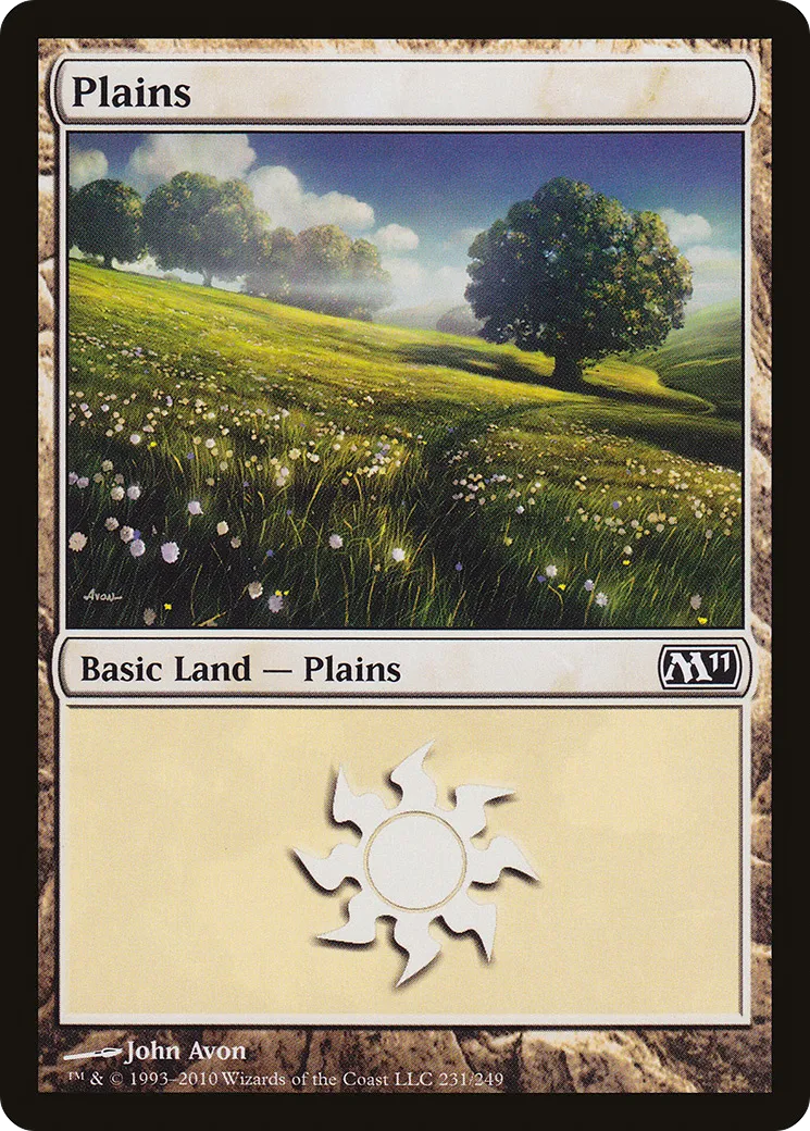 Plaine — Magic 2011 — Magic: The Gathering