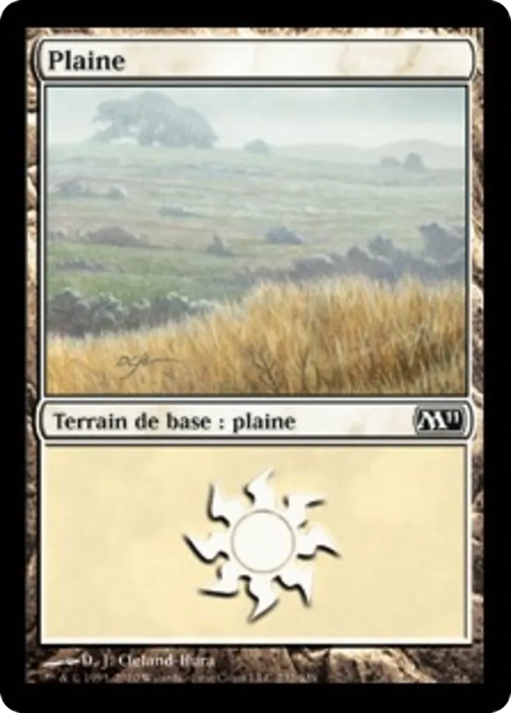 Plaine — Magic 2011 — Magic: The Gathering