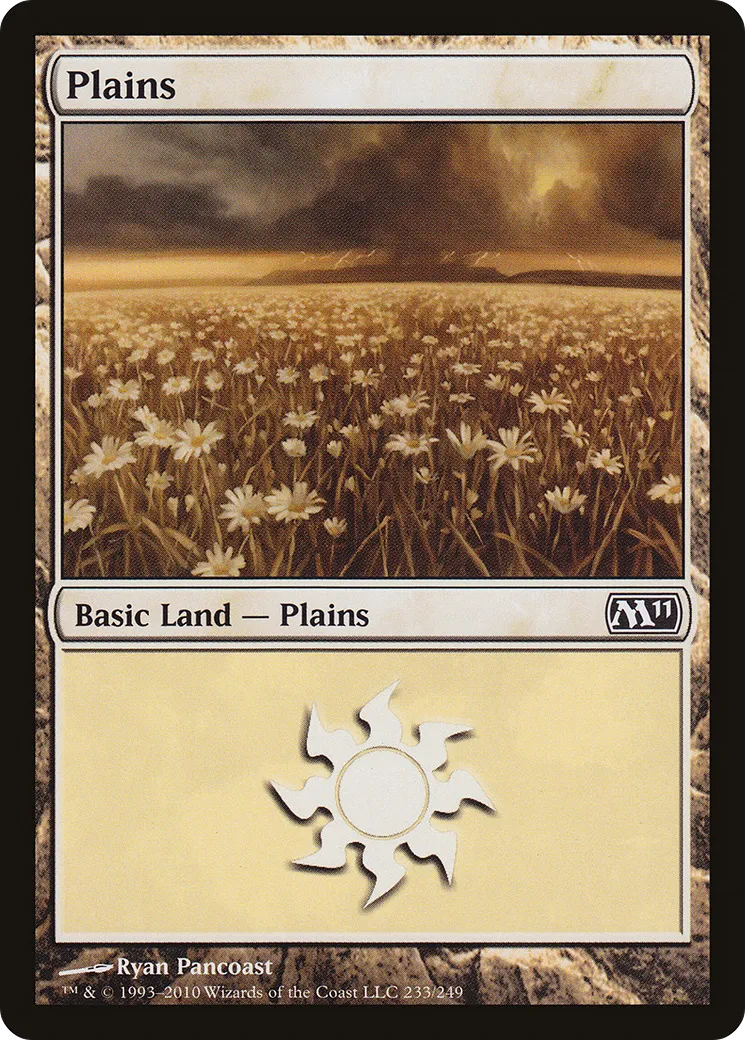 Plaine — Magic 2011 — Magic: The Gathering