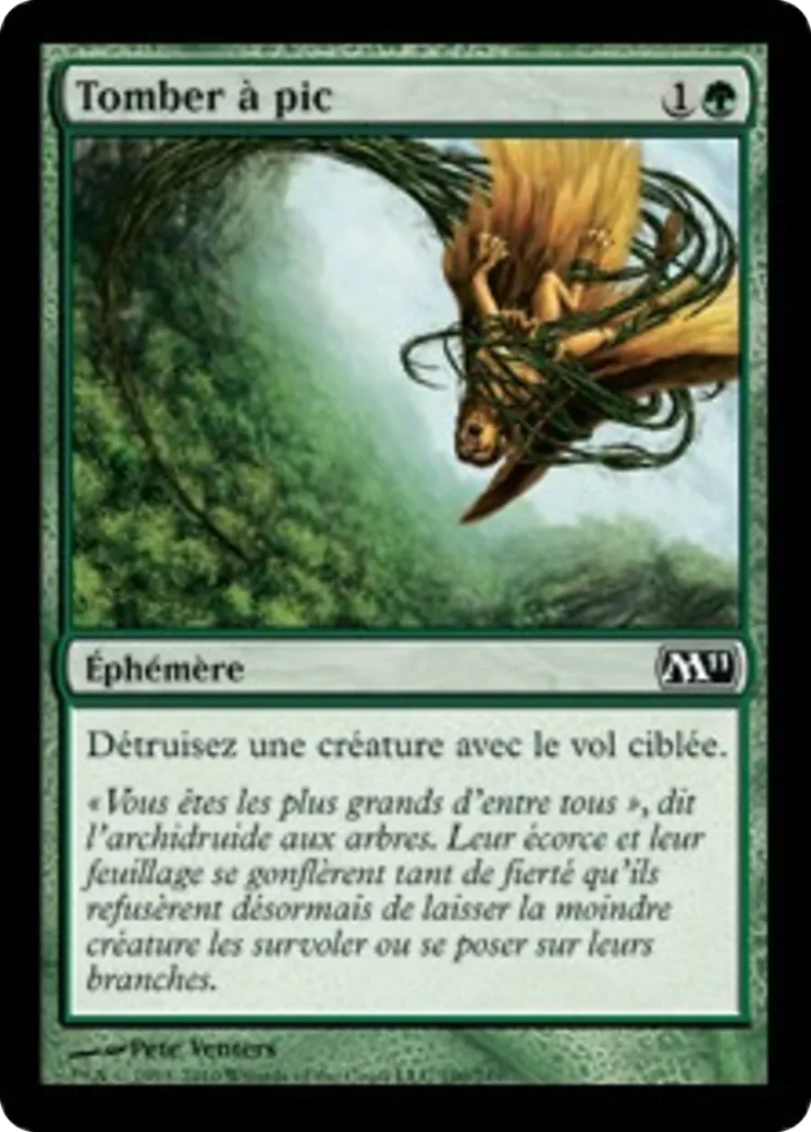 Tomber à pic — Magic 2011 — Magic: The Gathering