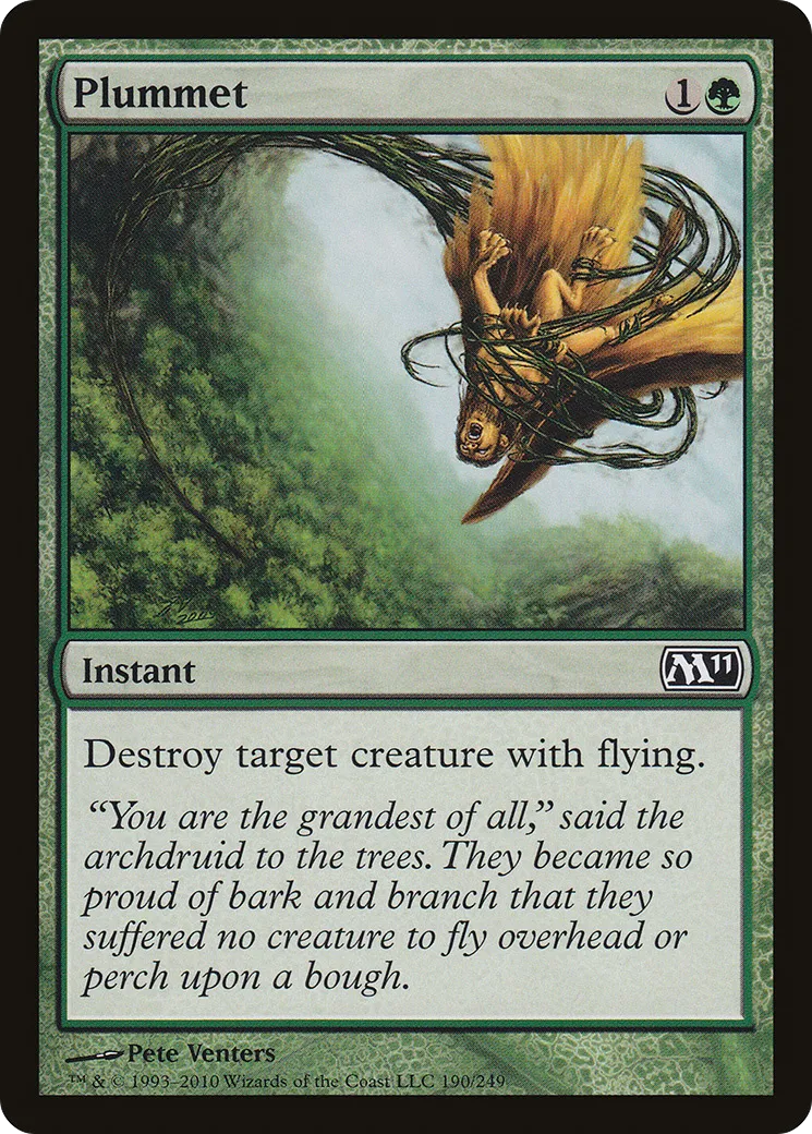Plummet — Magic 2011 — Magic: The Gathering