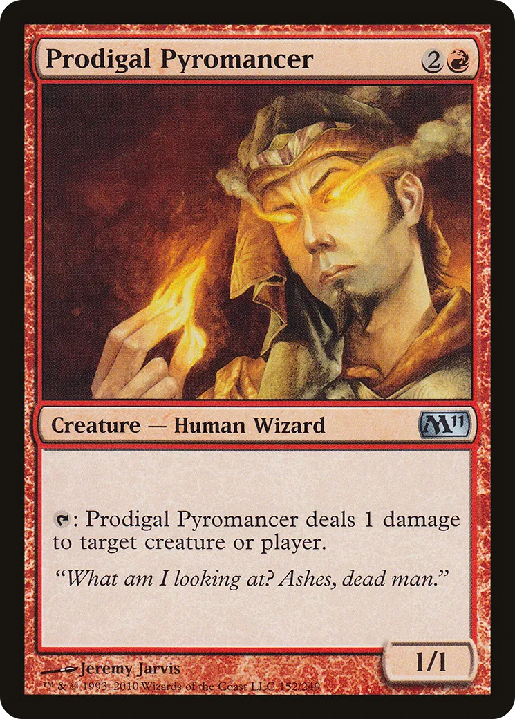 Prodigal Pyromancer — Magic 2011 — Magic: The Gathering