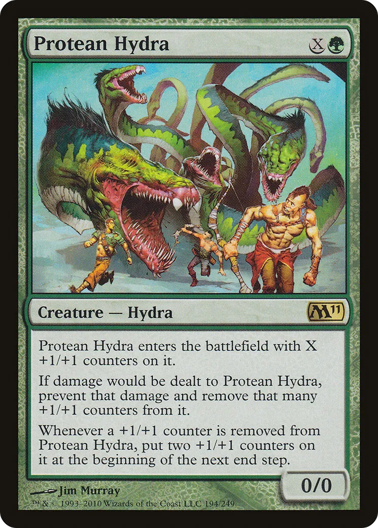 Hydre protéenne — Magic 2011 — Magic: The Gathering