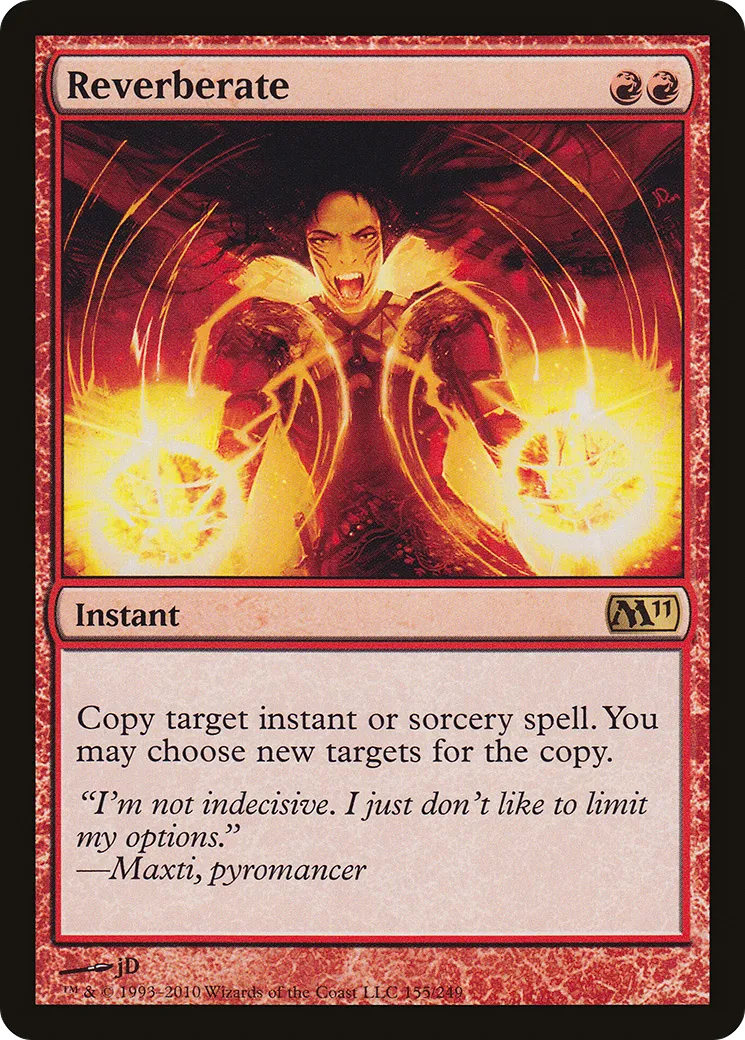 Reverberate — Magic 2011 — Magic: The Gathering