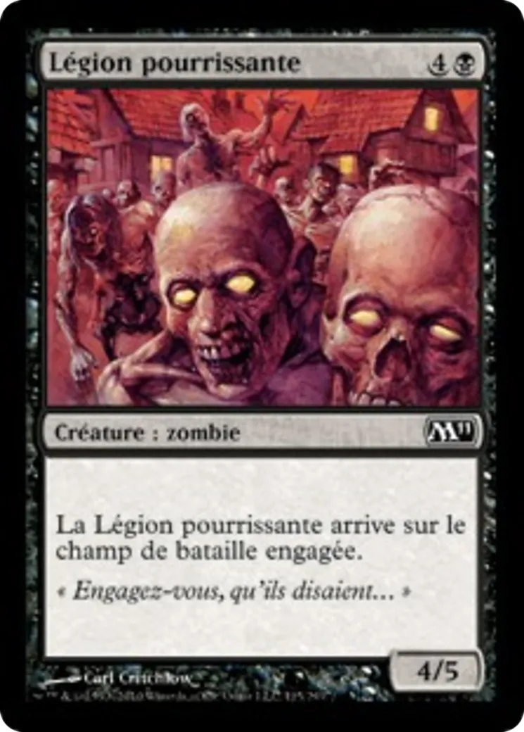 Légion pourrissante — Magic 2011 — Magic: The Gathering
