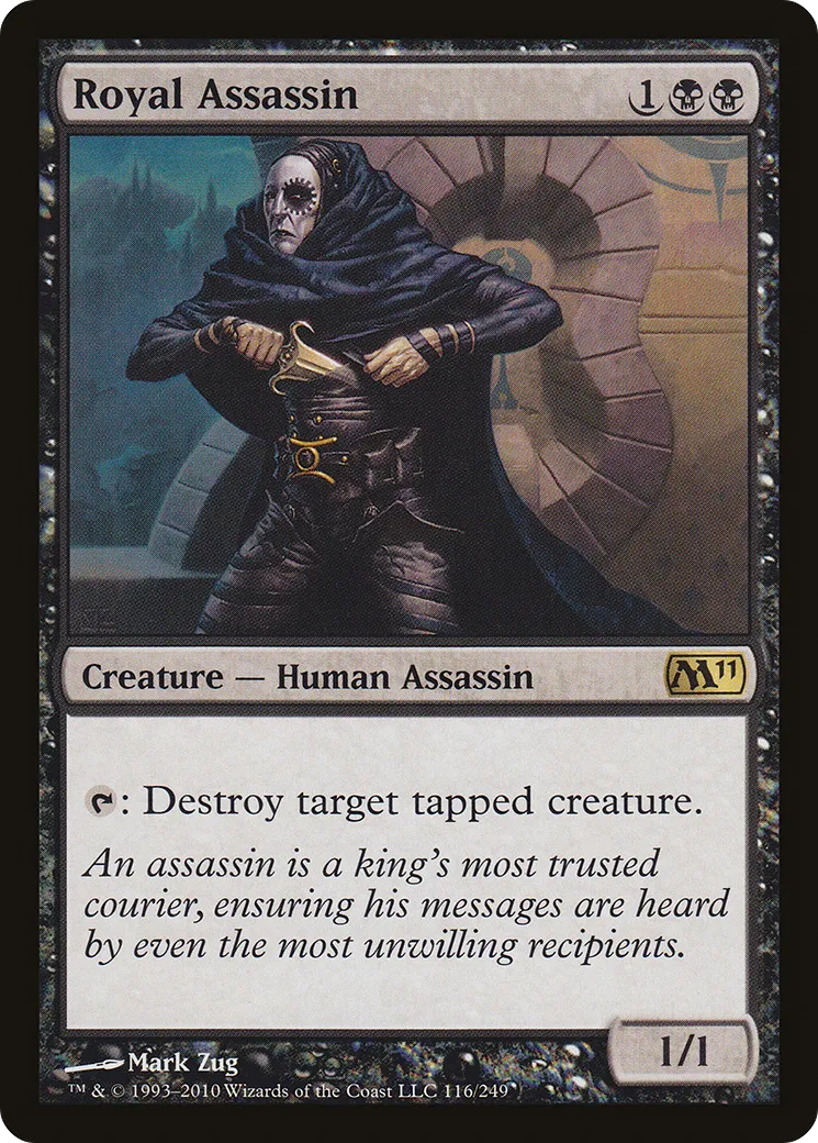 Royal Assassin — Magic 2011 — Magic: The Gathering