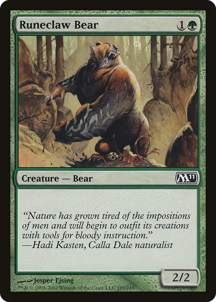 Ours runegriffe — Magic 2011 — Magic: The Gathering