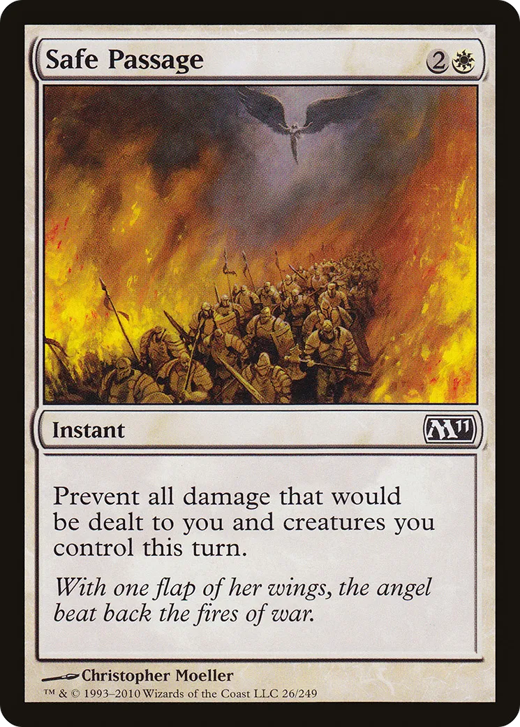 Passage protégé — Magic 2011 — Magic: The Gathering