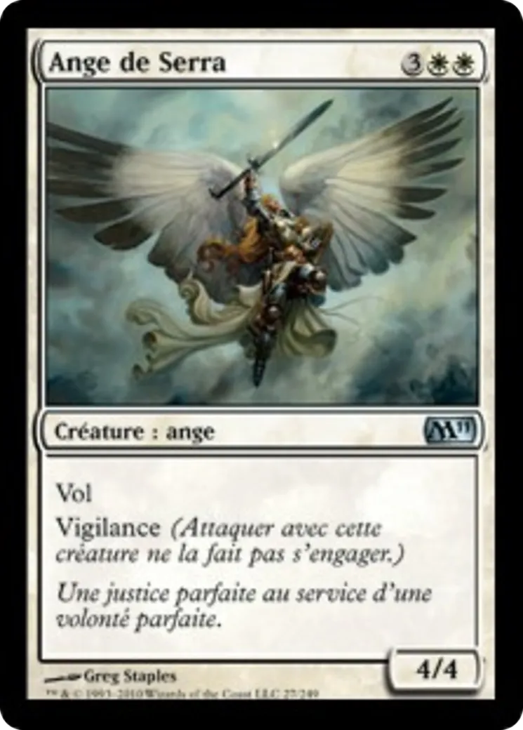 Ange de Serra — Magic 2011 — Magic: The Gathering