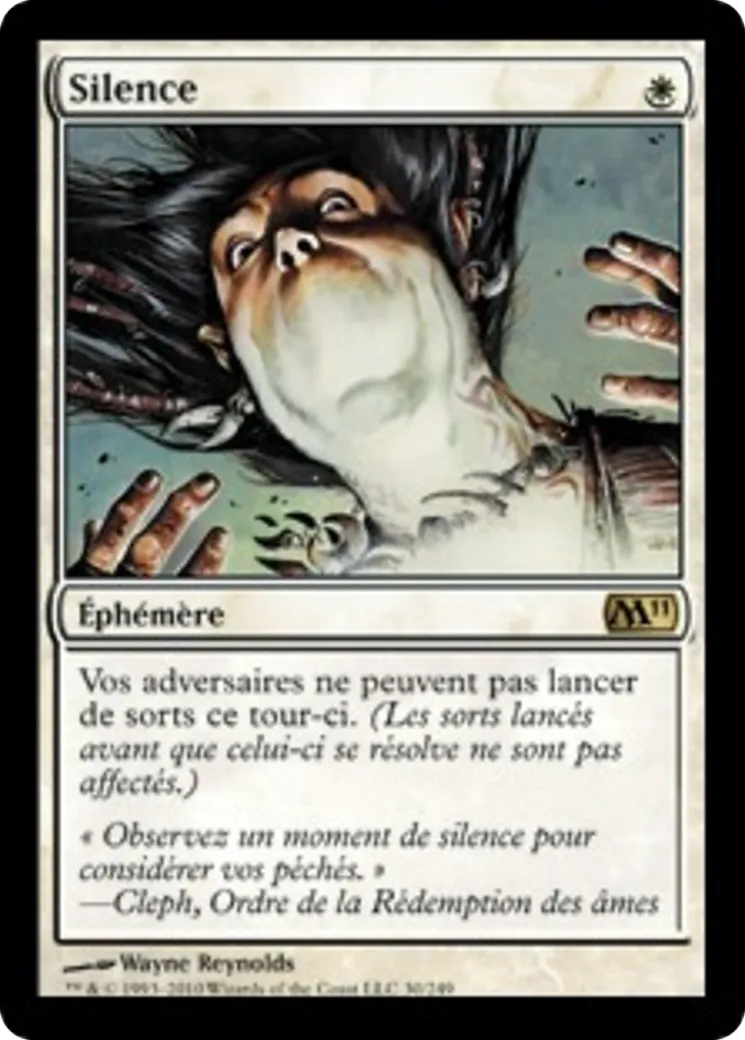 Silence — Magic 2011 — Magic: The Gathering