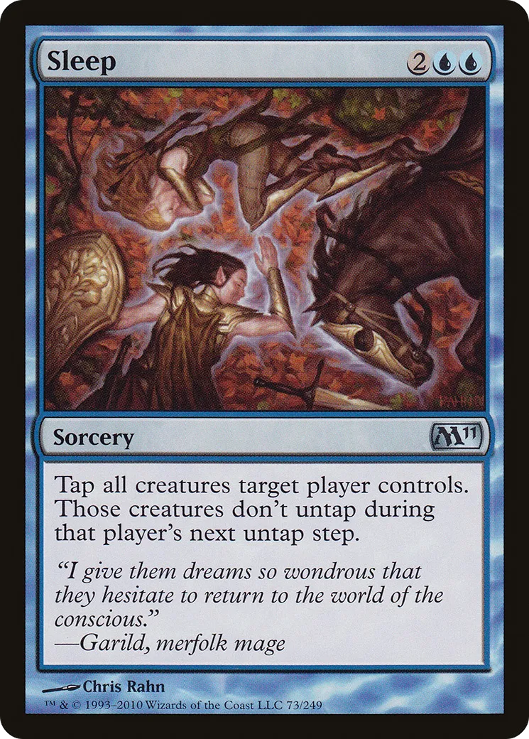 Sommeil — Magic 2011 — Magic: The Gathering