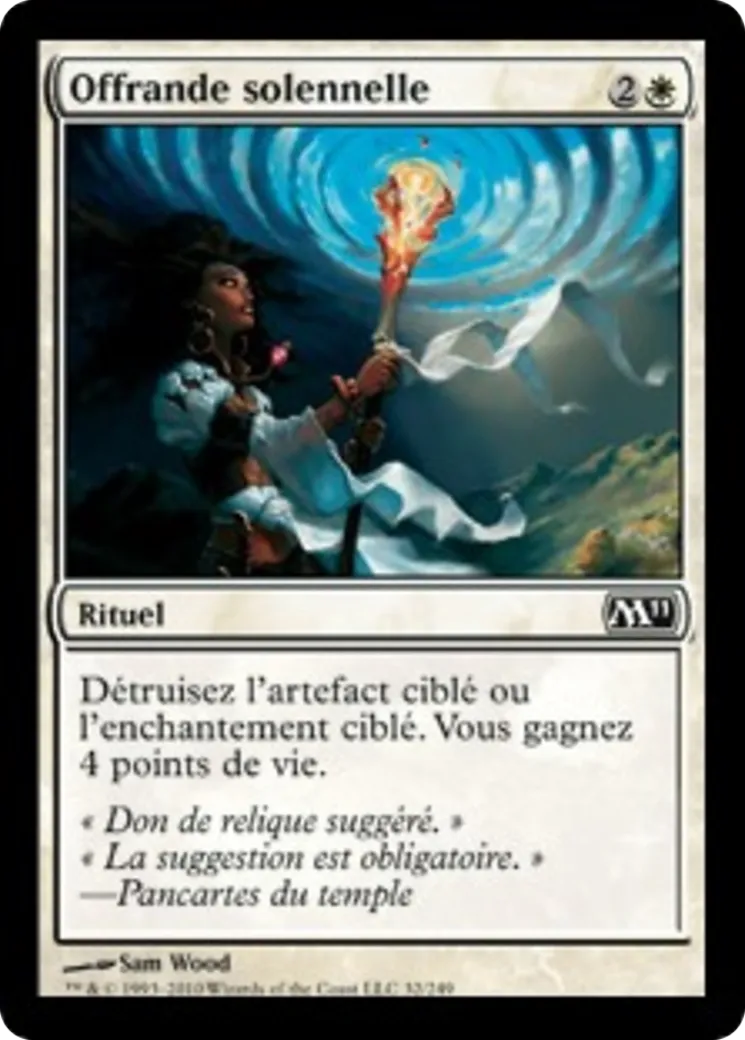 Offrande solennelle — Magic 2011 — Magic: The Gathering