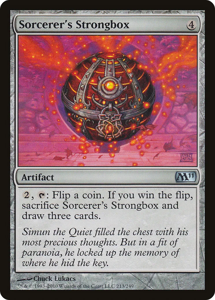 Sorcerer's Strongbox — Magic 2011 — Magic: The Gathering