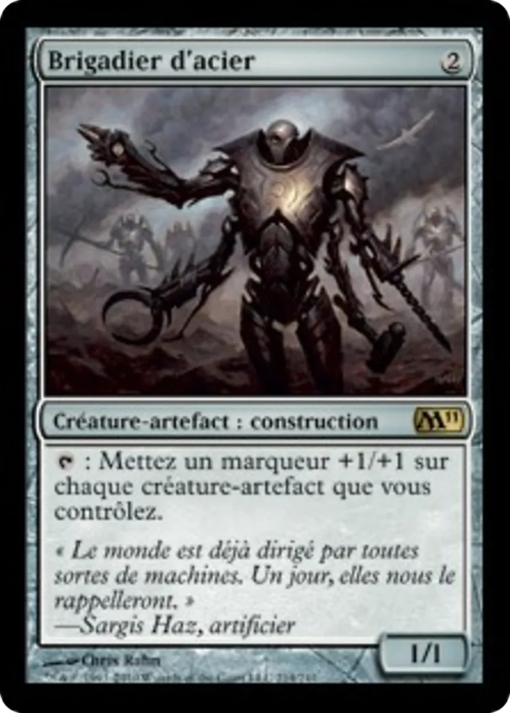 Brigadier d'acier — Magic 2011 — Magic: The Gathering