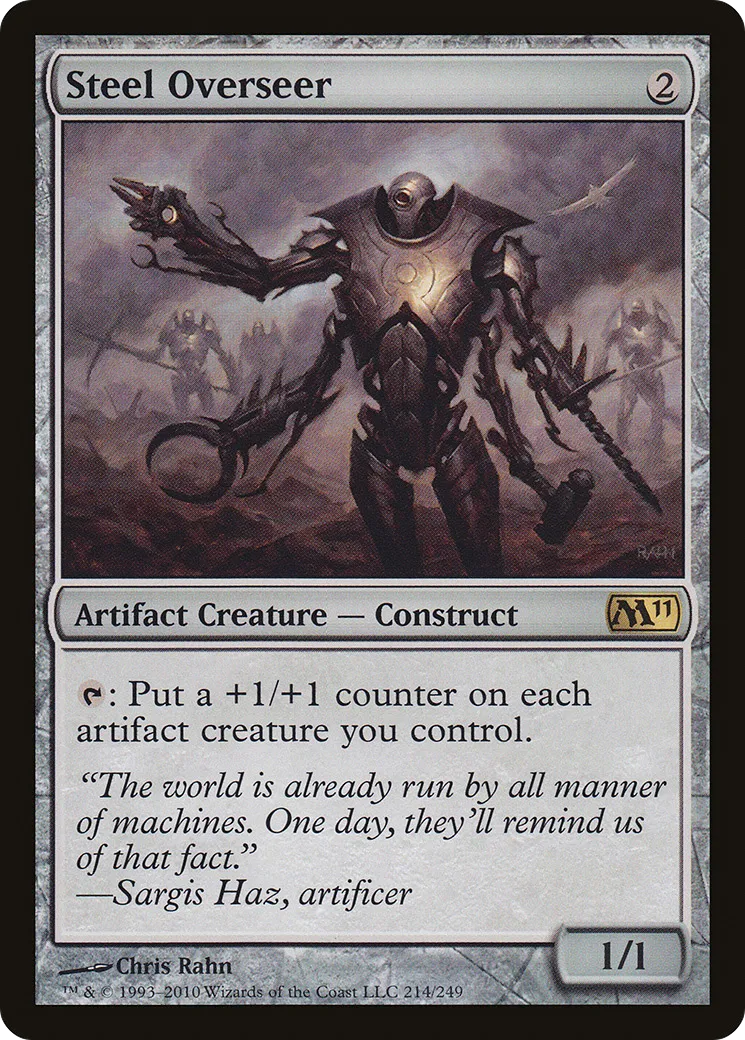 Steel Overseer — Magic 2011 — Magic: The Gathering