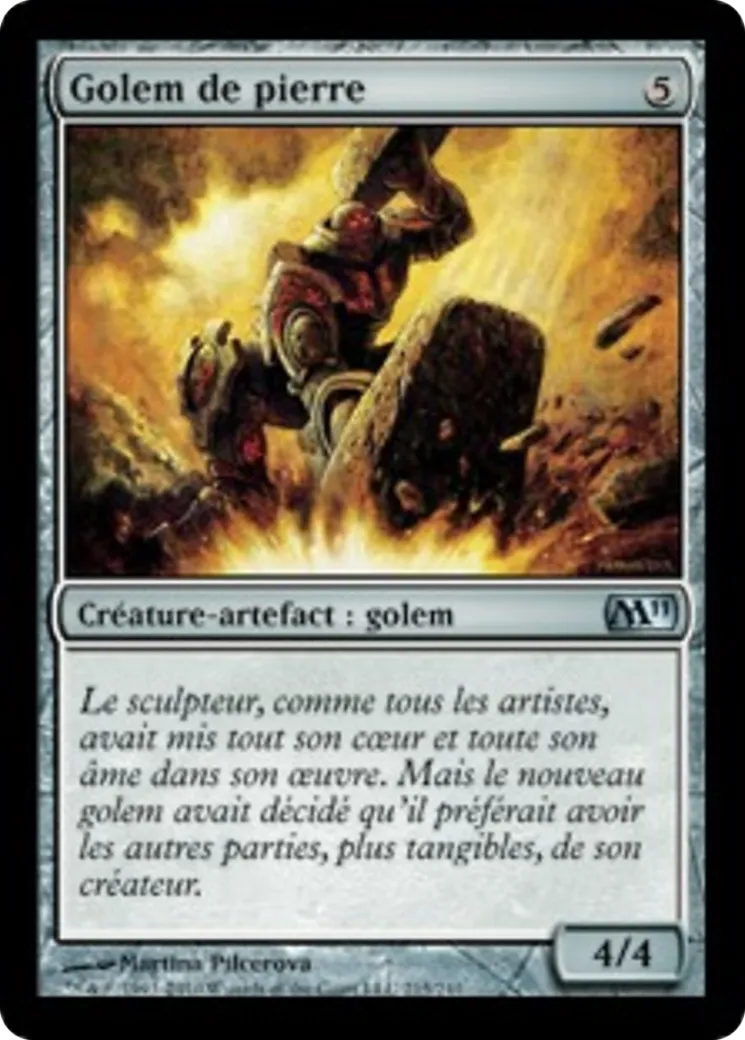 Golem de pierre — Magic 2011 — Magic: The Gathering