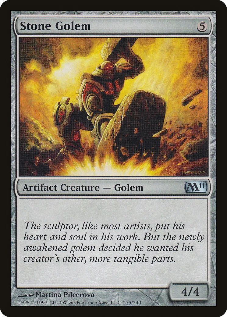 Stone Golem — Magic 2011 — Magic: The Gathering