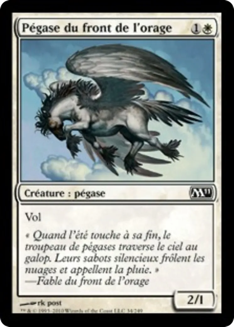 Pégase du front de l'orage — Magic 2011 — Magic: The Gathering