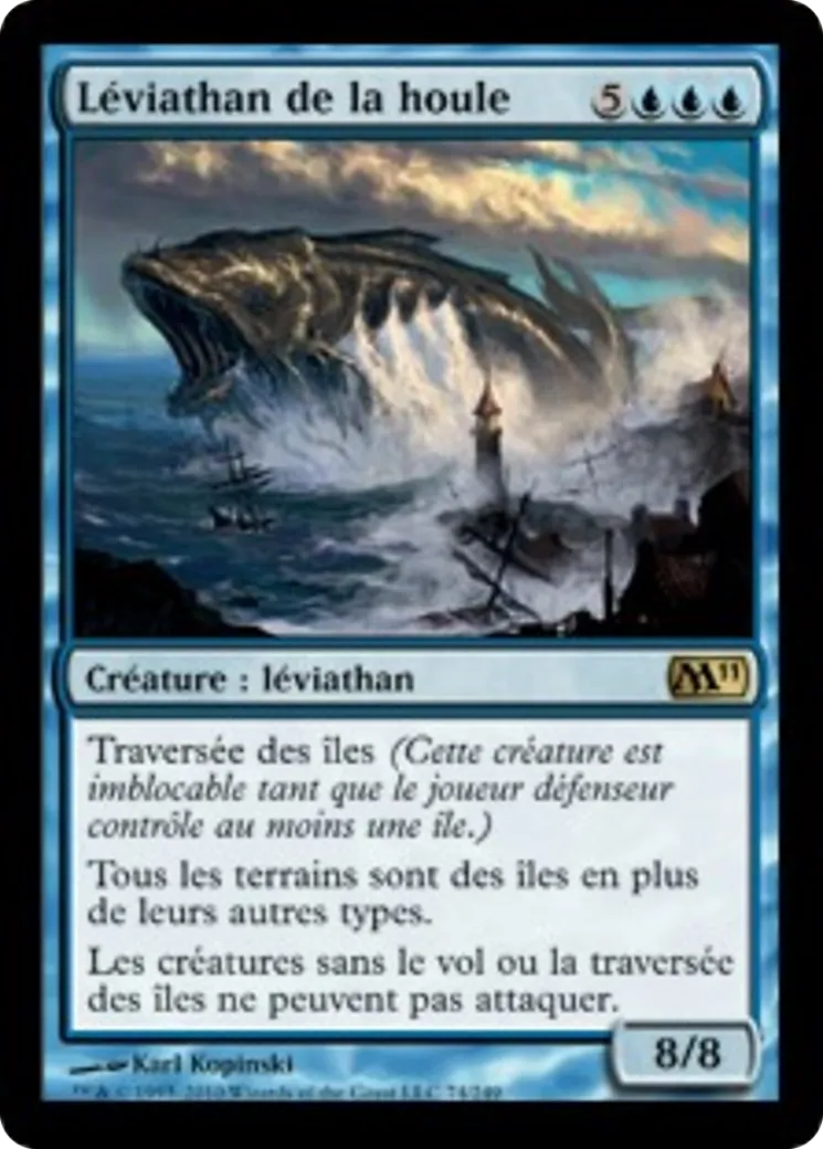 Léviathan de la houle — Magic 2011 — Magic: The Gathering