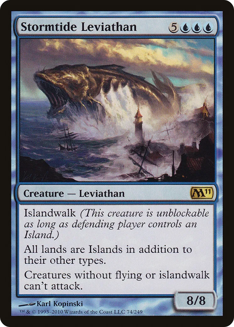 Léviathan de la houle — Magic 2011 — Magic: The Gathering