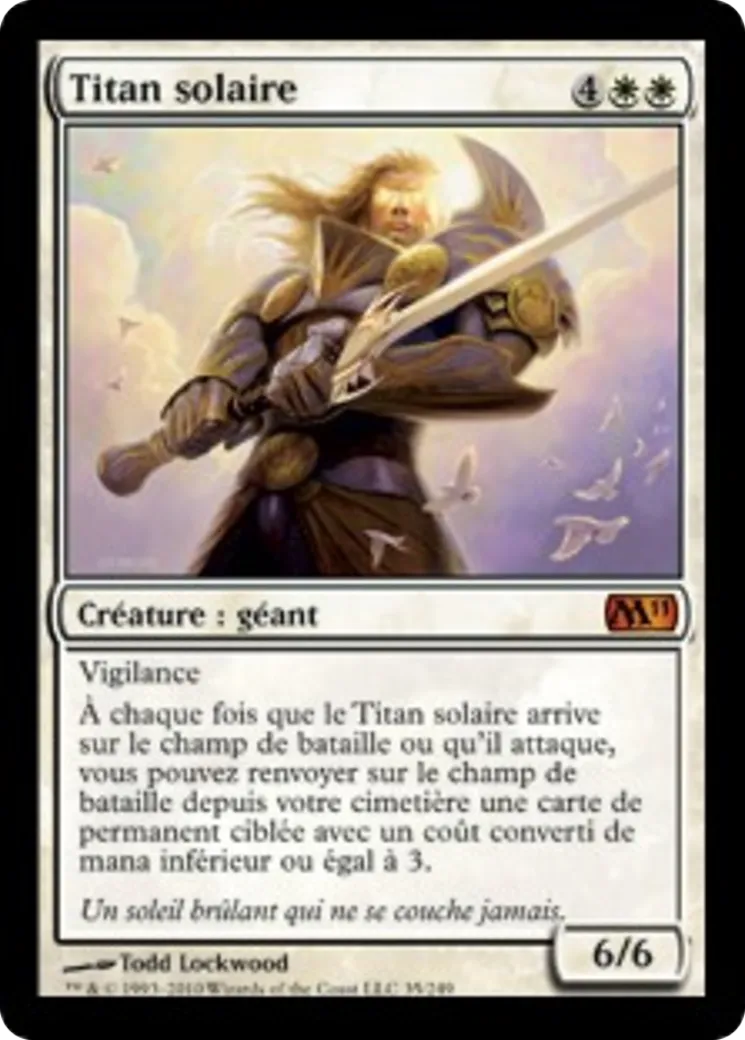 Titan solaire — Magic 2011 — Magic: The Gathering