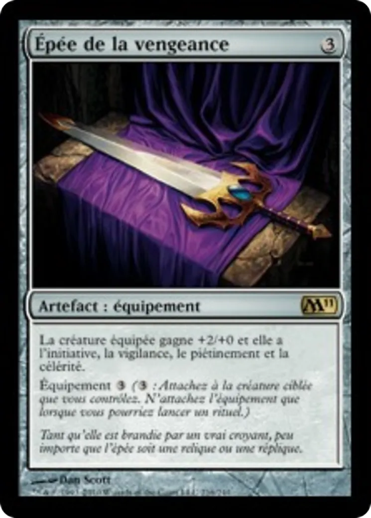 Épée de la vengeance — Magic 2011 — Magic: The Gathering