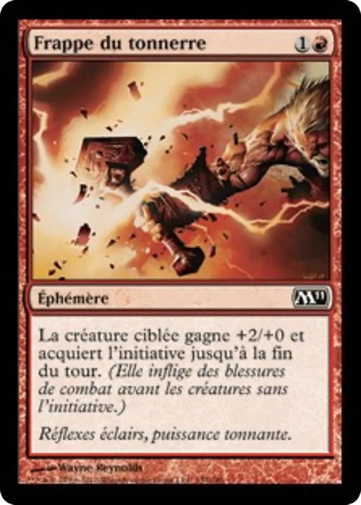Frappe du tonnerre — Magic 2011 — Magic: The Gathering
