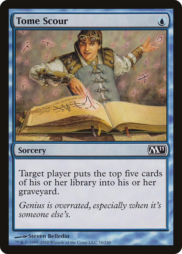 Tome Scour — Magic 2011 — Magic: The Gathering