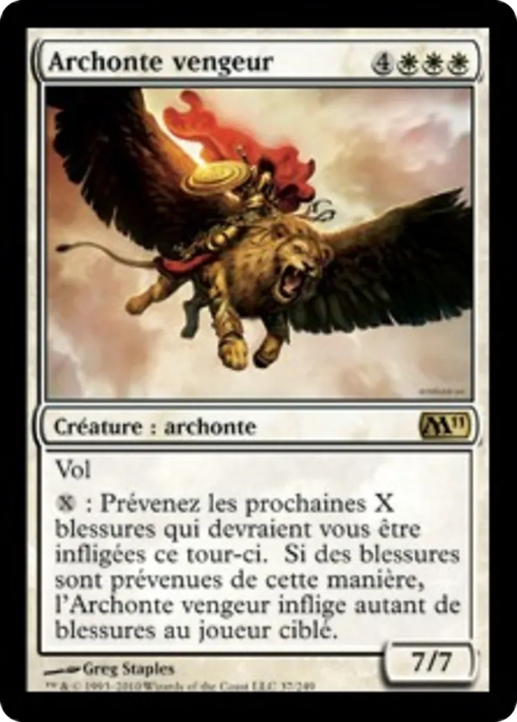 Archonte vengeur — Magic 2011 — Magic: The Gathering