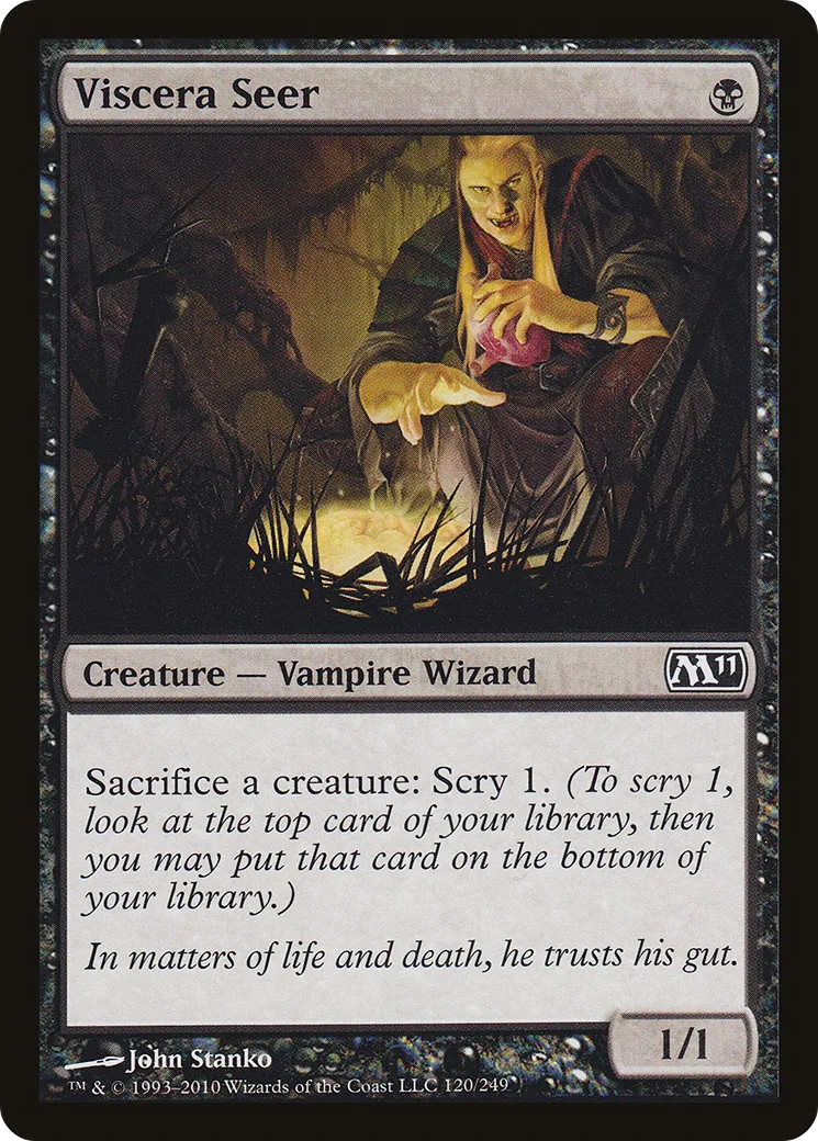 Viscera Seer — Magic 2011 — Magic: The Gathering