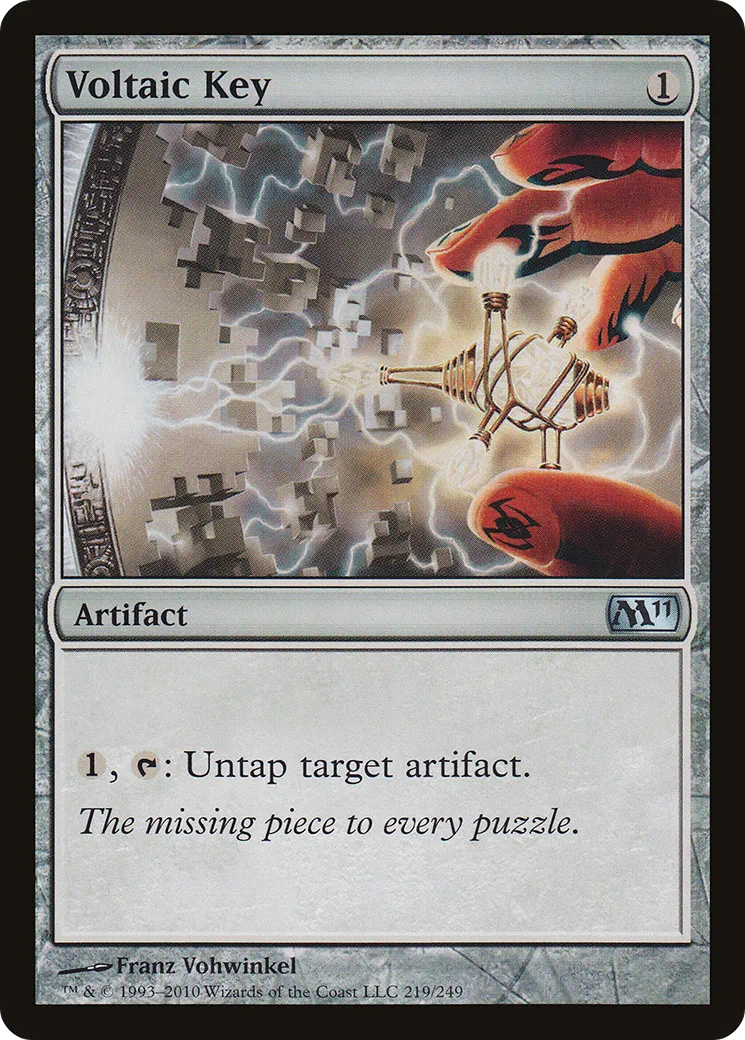 Voltaic Key — Magic 2011 — Magic: The Gathering
