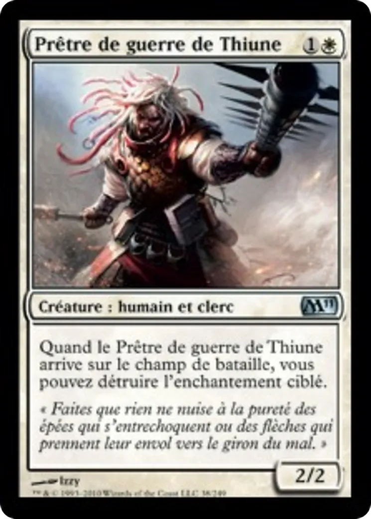 Prêtre de guerre de Thiune — Magic 2011 — Magic: The Gathering