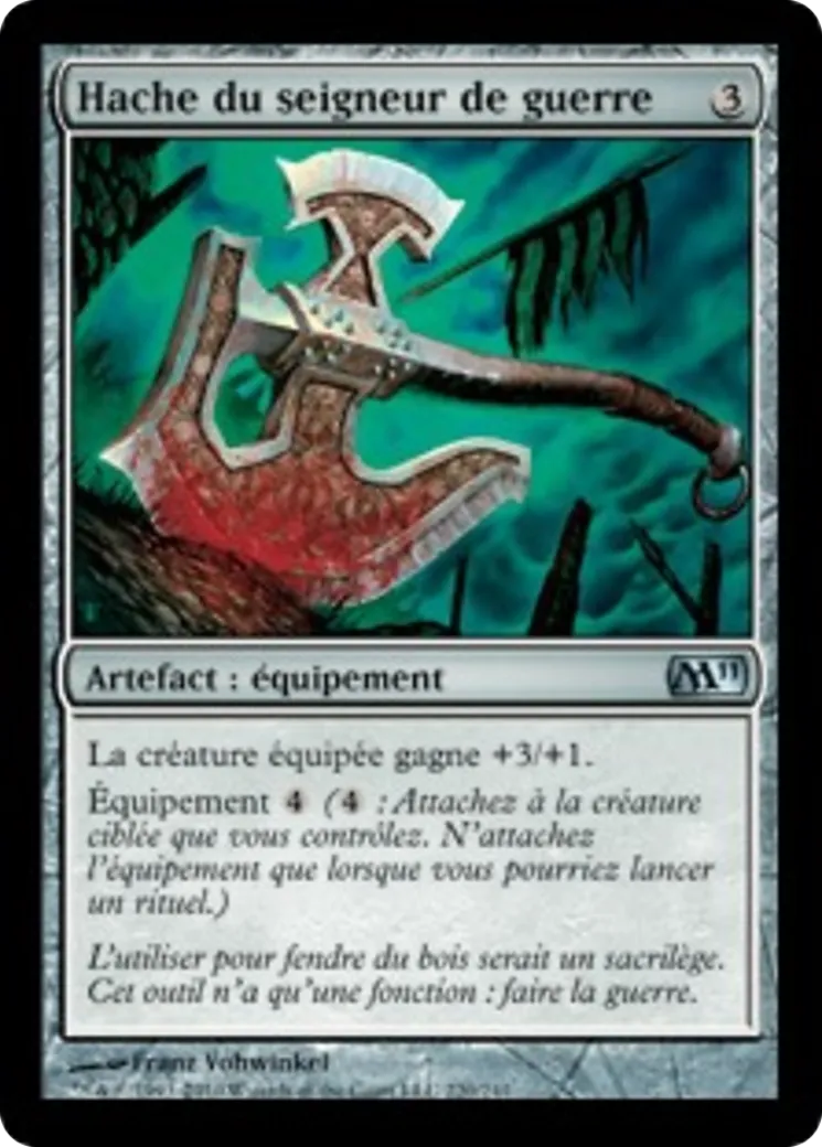 Hache du seigneur de guerre — Magic 2011 — Magic: The Gathering