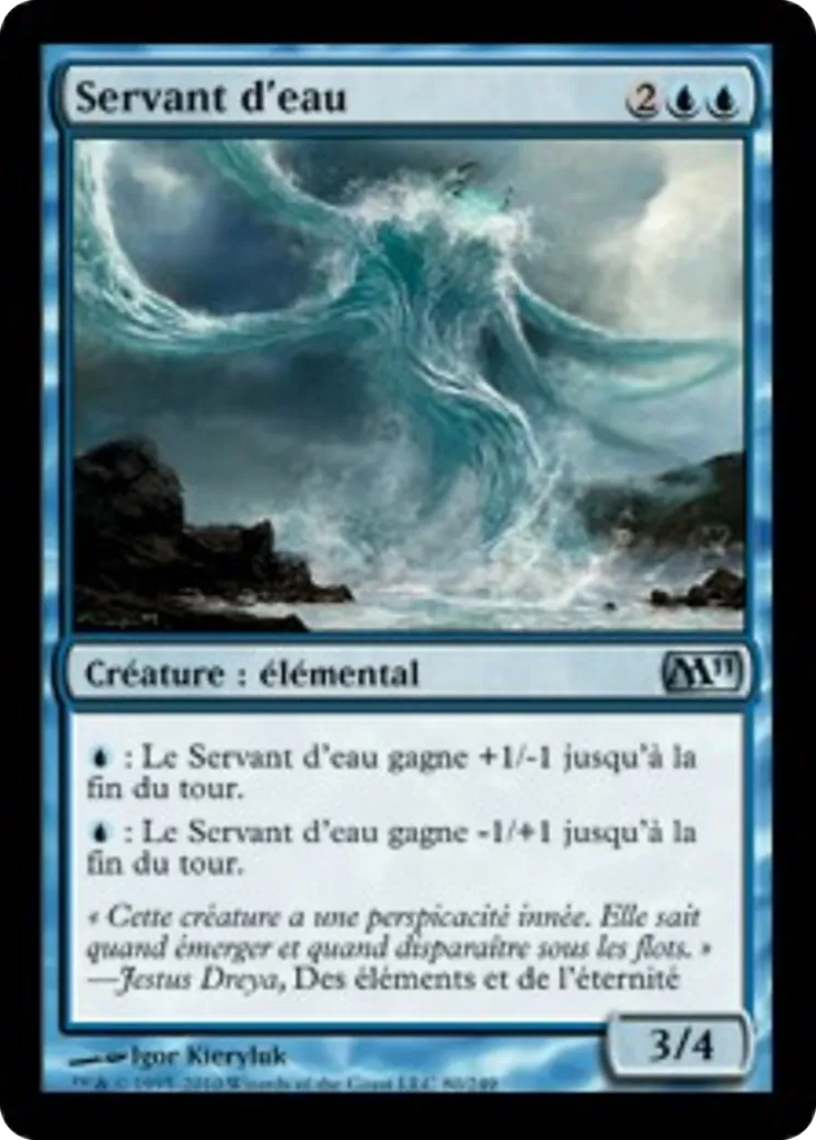 Servant d'eau — Magic 2011 — Magic: The Gathering