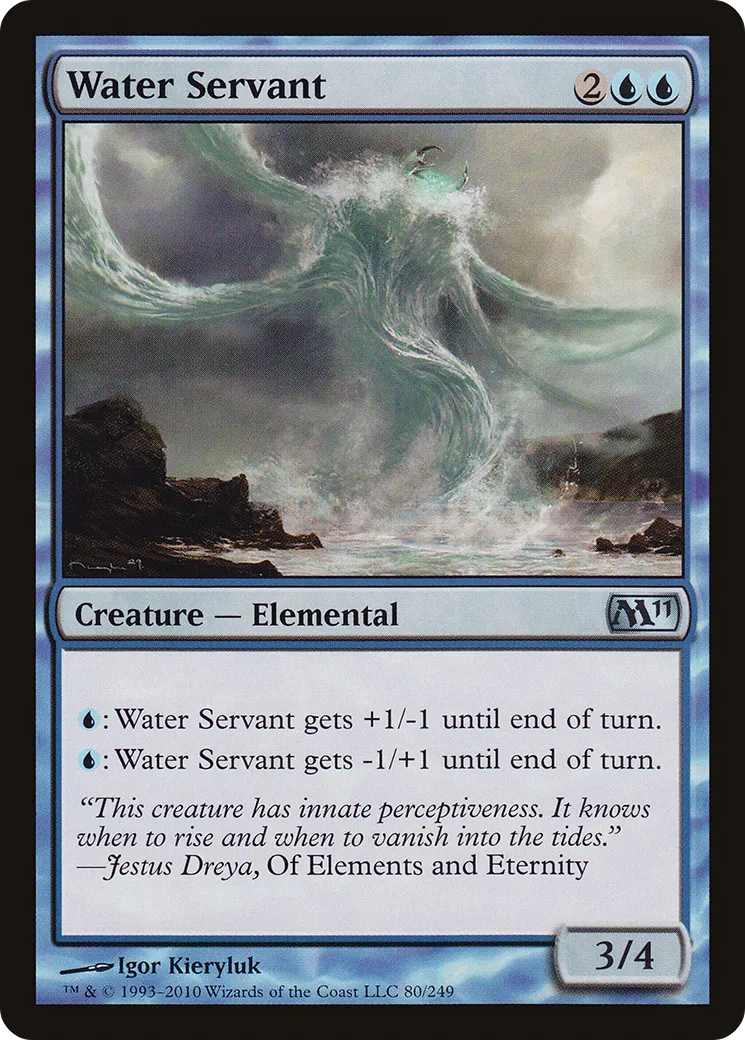 Water Servant — Magic 2011 — Magic: The Gathering